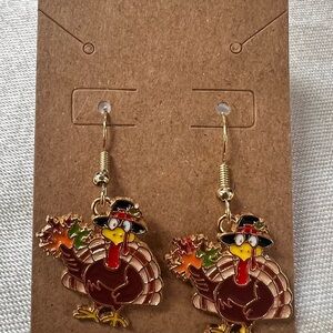 Thanksgiving Turkey Earrings